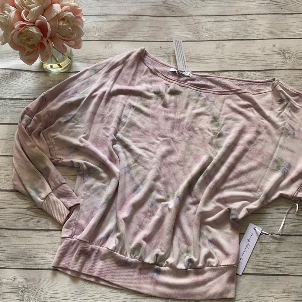 Young Fabulous and Broke Oversized Tie Dye Sweatshirt Size XS